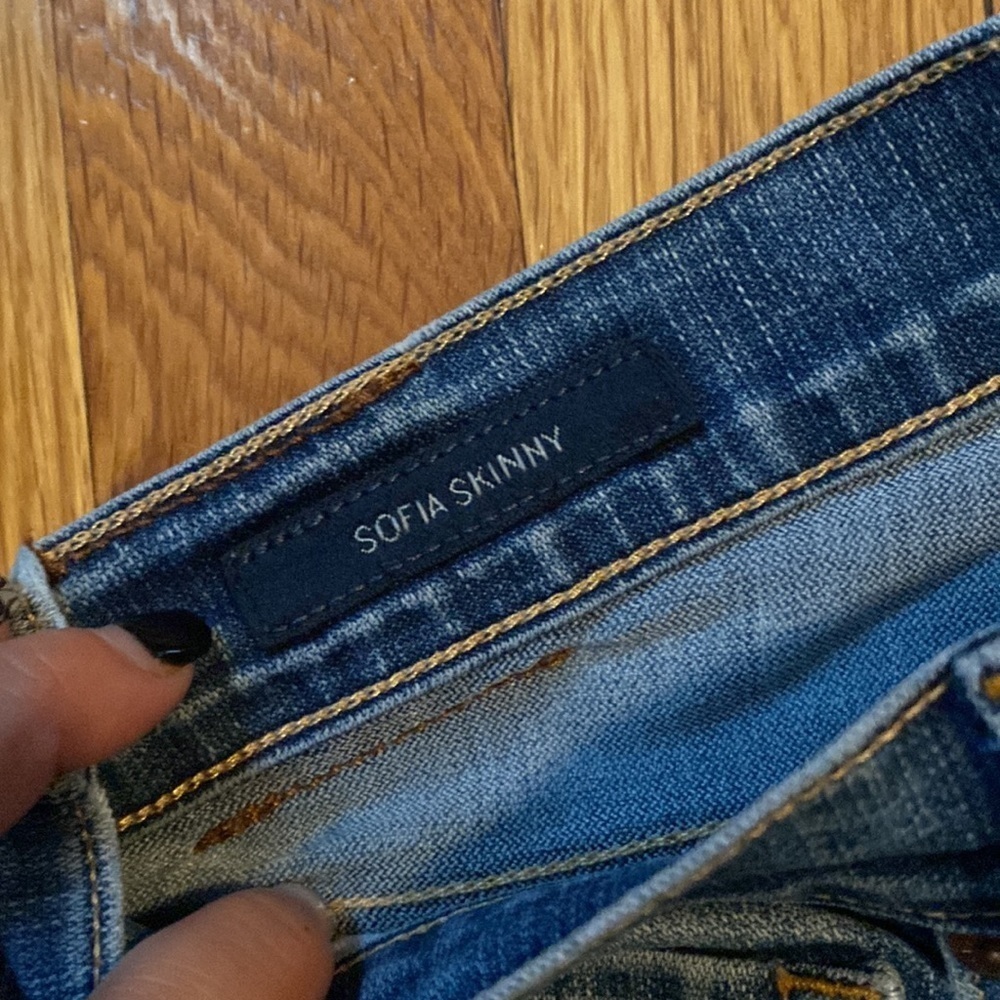 Lucky Brand Sofia skinny jeans size 8 / 29 length see pics GUC. - Picture 5 of 7